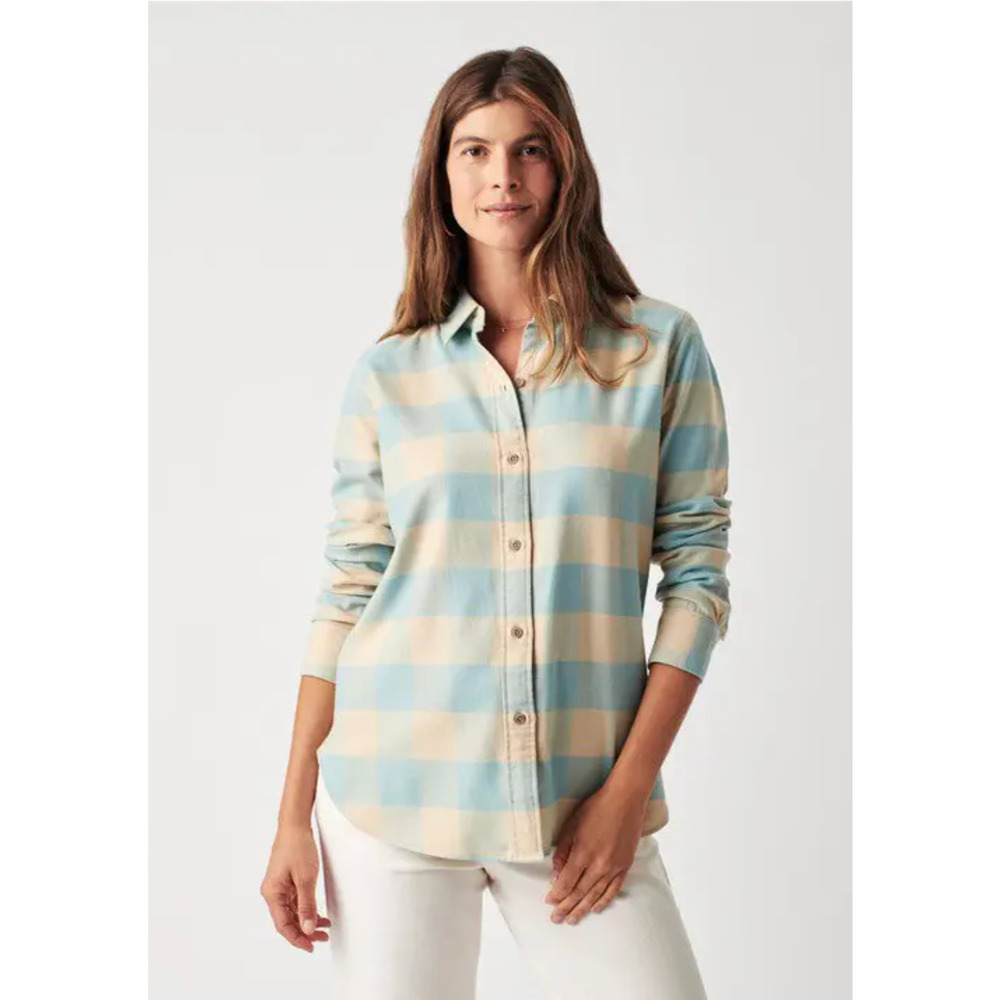 Faherty The Classic Flannel Shirt Norwood Buffalo Plaid Size XS